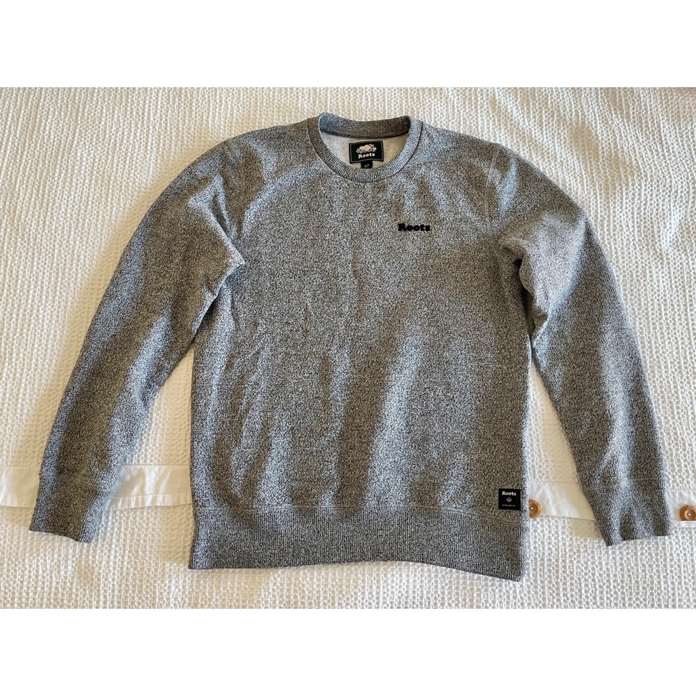 Roots Men’s Salt & Pepper Crewneck Sweatshirt